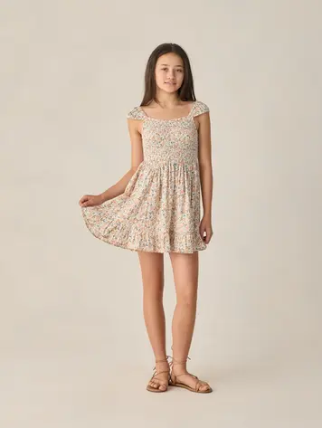 Rylee + Cru Teen Kalina Dress Flower Field