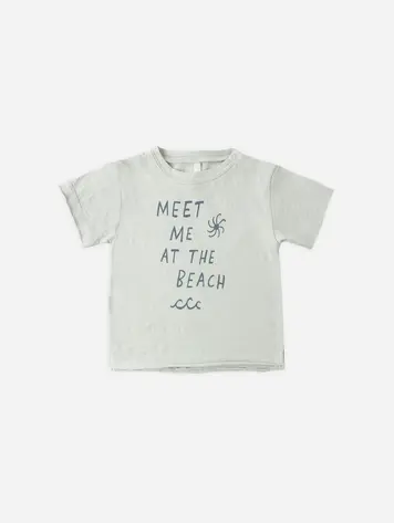 Rylee + Cru Raw Edge Tee Meet Me At The Beach