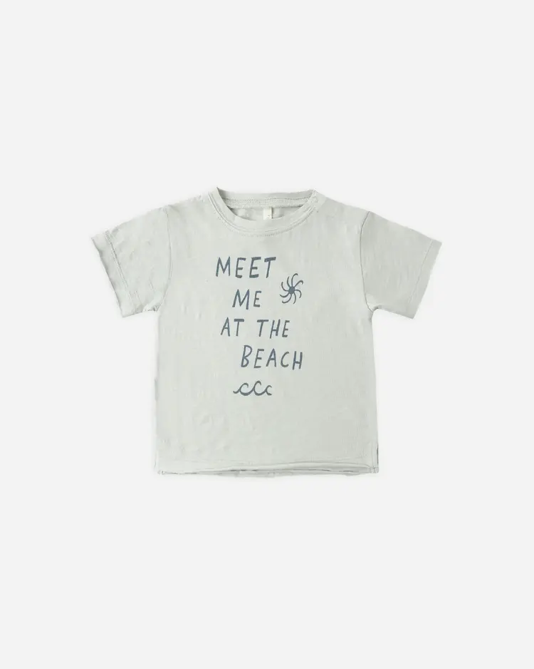 Rylee + Cru Raw Edge Tee Meet Me At The Beach