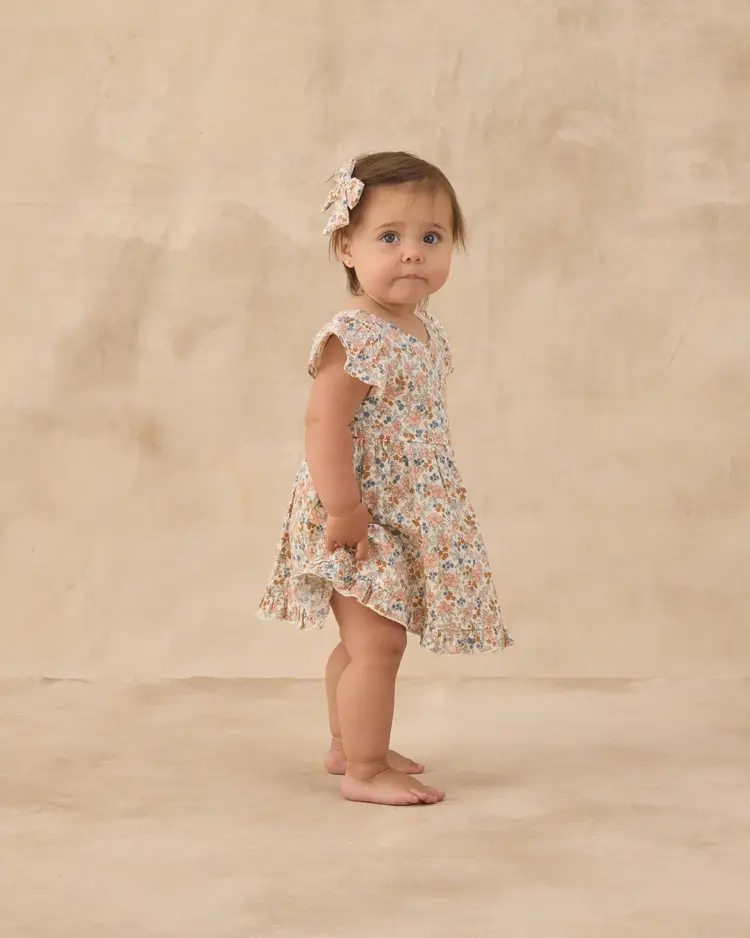 Rylee + Cru Lila Romper Flower Field