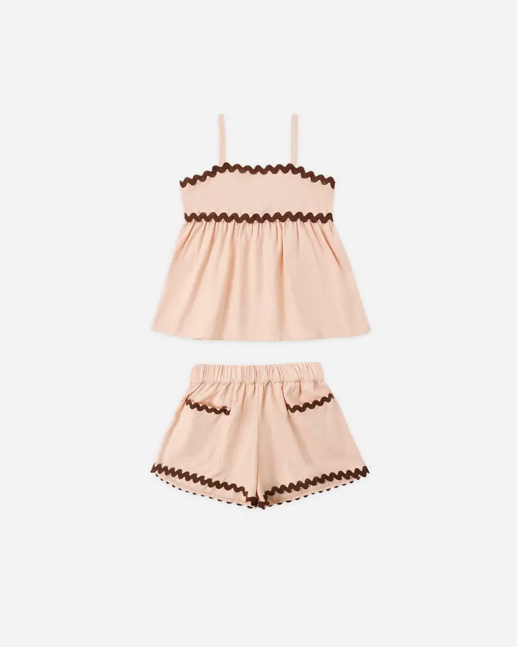 Rylee + Cru Ric Rac Set Blush