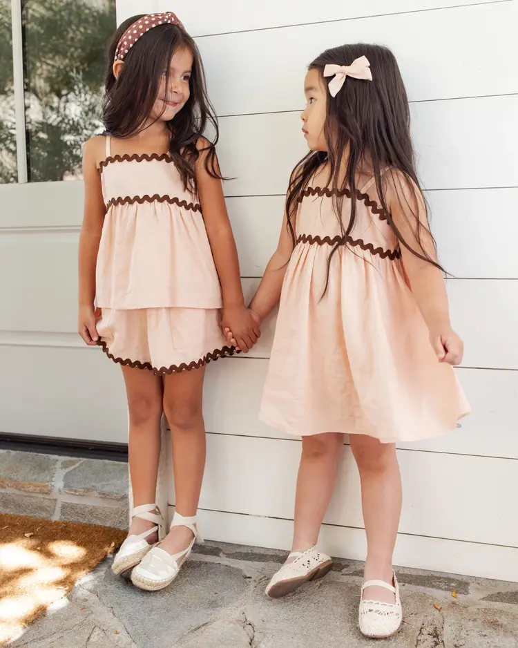 Rylee + Cru Ric Rac Set Blush