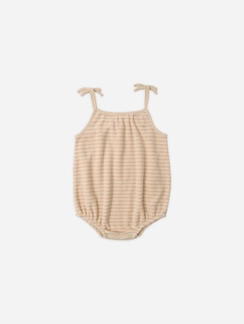 Rylee + Cru Nala Romper Pink Stripe