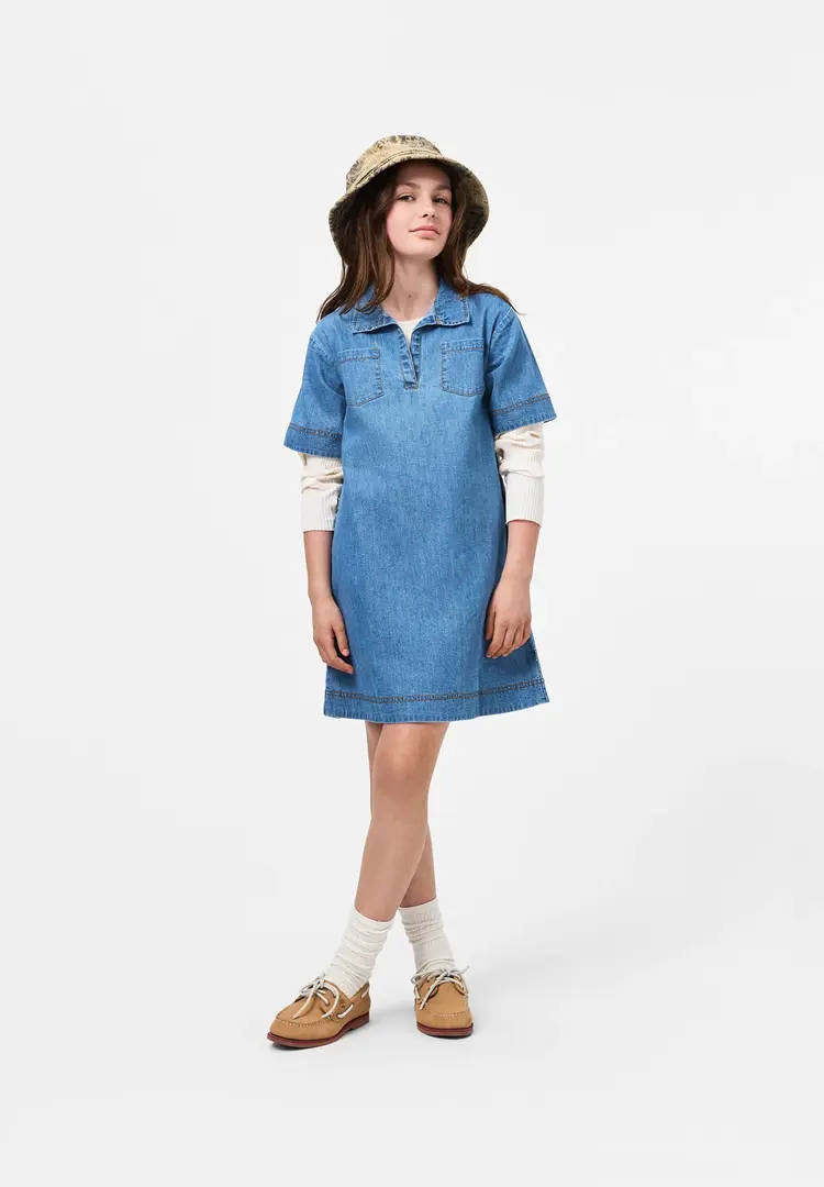 Molo Cheri Dress - Light Chambrey