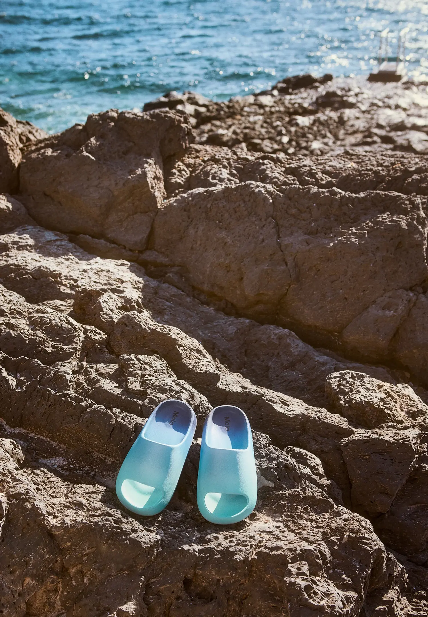 Molo Zion Sandals - Yellow Turtle