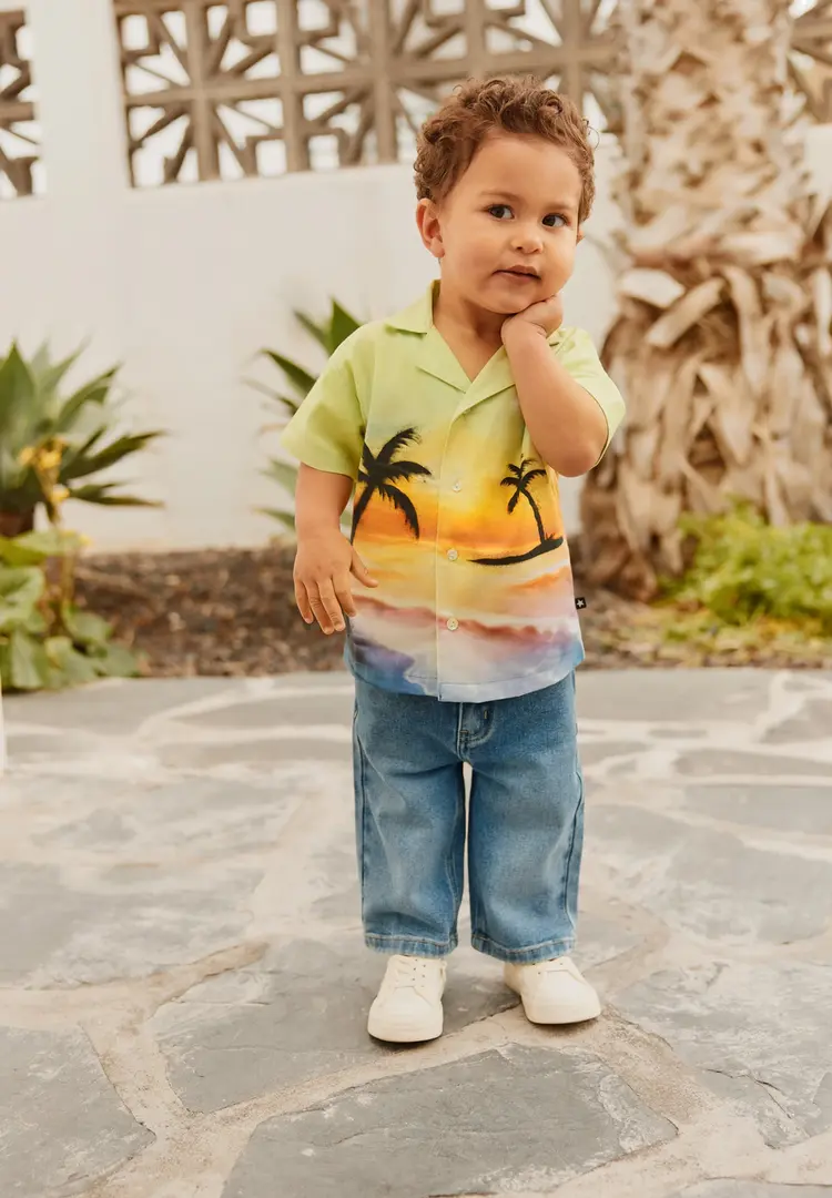 Molo Eyou Shirt - Airbrush Beach