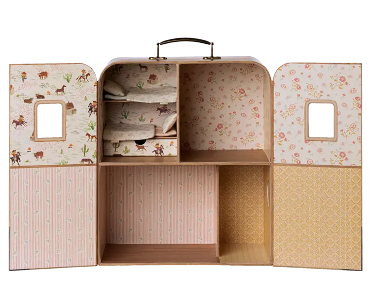 Maileg SuitCasa, Little Sister and Brother Mouse