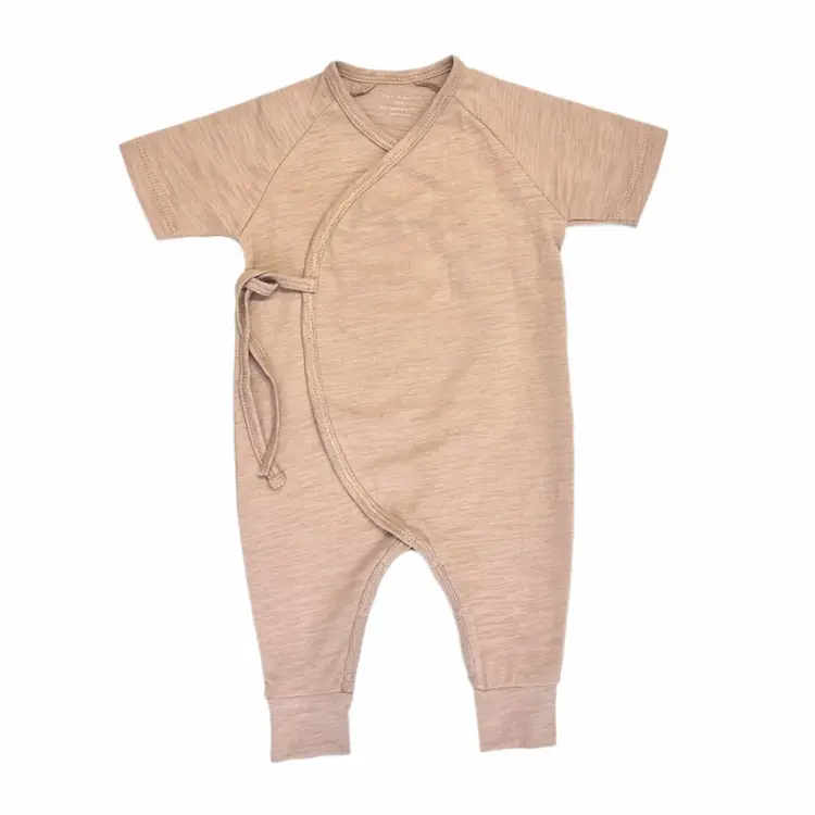 Tane Organics Inc Flamé Kimono Romper - dusk