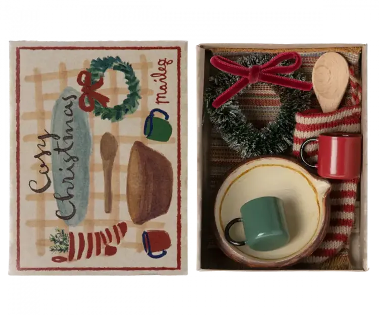 Maileg Maileg Cozy Christmas Set, Mouse