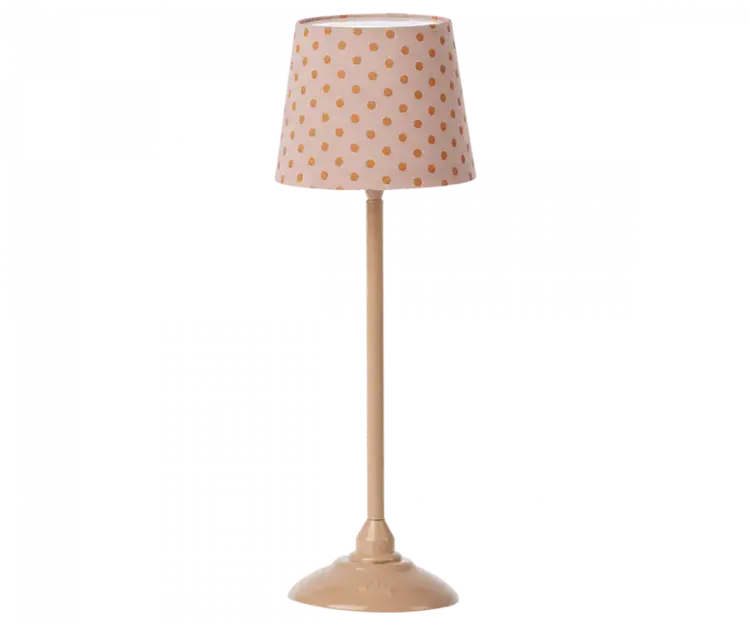 Maileg Maileg Miniature Floor Lamp - DARK POWDER