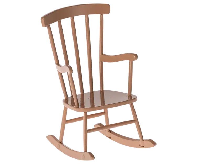 Maileg Maileg Rocking Chair, Mouse - Dark Powder