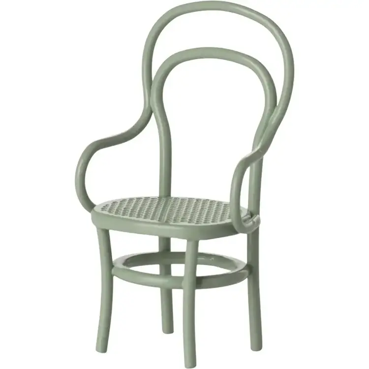 Maileg Vintage chair, Mouse - Mint