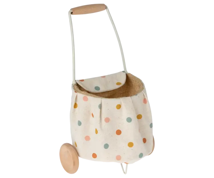 Maileg Trolley, Mini - MULTI DOTS