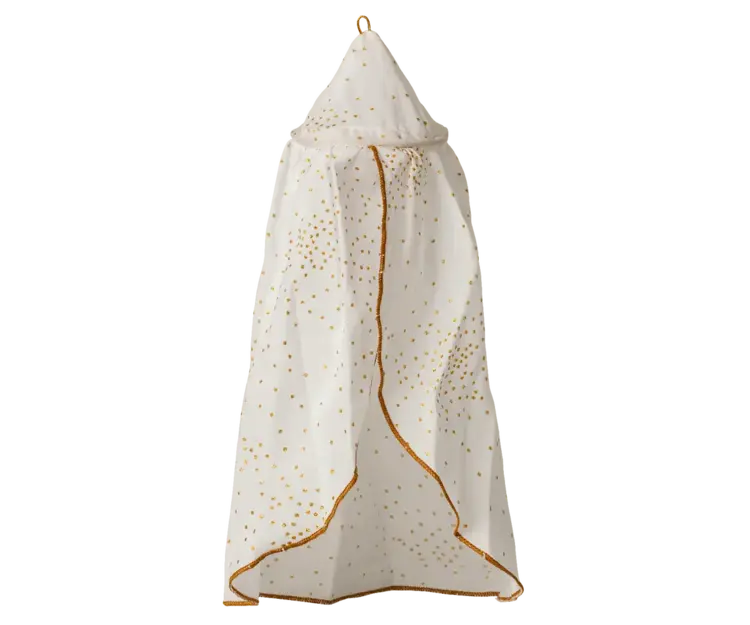 Maileg Bed Canopy, Miniature - OFF WHITE