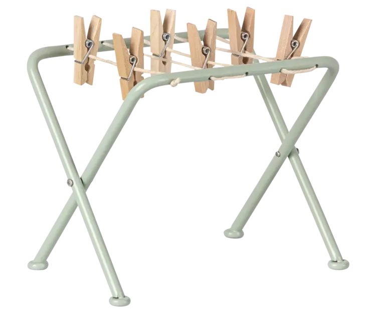 Maileg Drying Rack with Pegs, Miniature