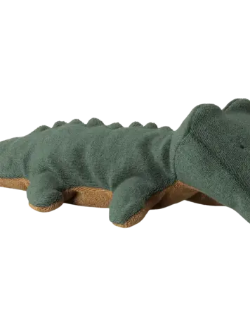 Maileg Safari Friends, Crocodile, Small - FOREST GREEN