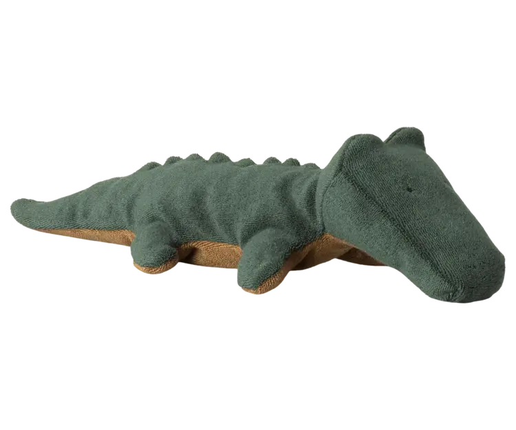 Maileg Safari Friends, Crocodile, Small - FOREST GREEN