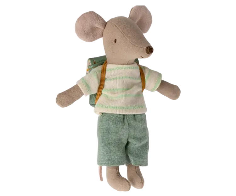 Maileg Maileg Tricycle Mouse, Big Brother Mint