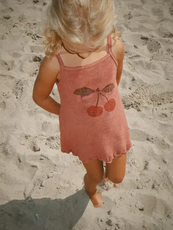 Konges Sløjd Itty Strap Dress - CANYON ROSE