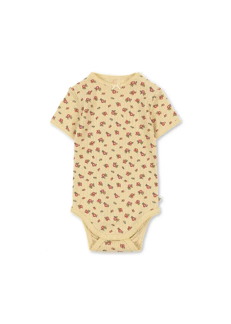 Konges Sløjd MINNIE SHORT SLEEVE BODY - CARMONA