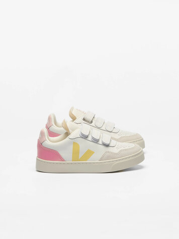Veja V-90 LEATHER WHITE AURORA GLIMMER