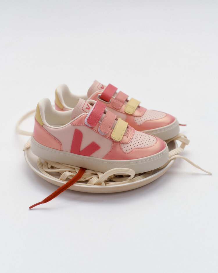 Veja V-10 LEATHER PETALE MIA GLIMMER