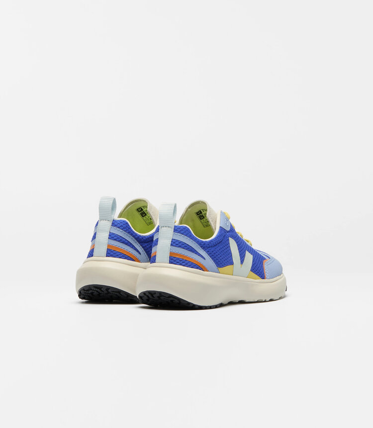 Veja CANARY ELASTIC LACES ALVEOMESH PAROS ICE OLYMPE