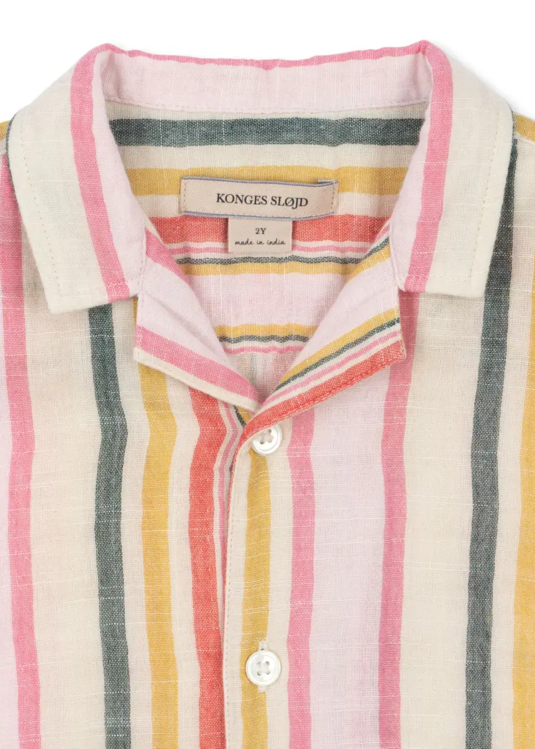 Konges Sløjd Venice Short Sleeve Shirt - Malibu Stripe