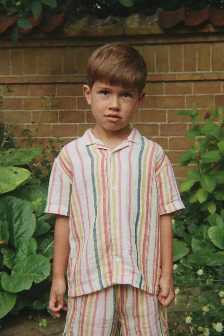 Konges Sløjd Venice Short Sleeve Shirt - Malibu Stripe