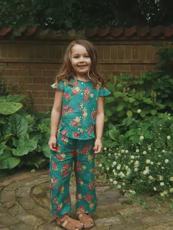 Konges Sløjd Viola Frill Pants - Midori