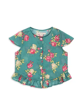 Konges Sløjd Viola Frill Top - Midori