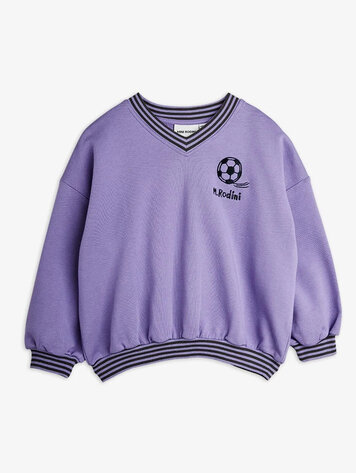 Mini Rodini Football Sweatshirt - Purple