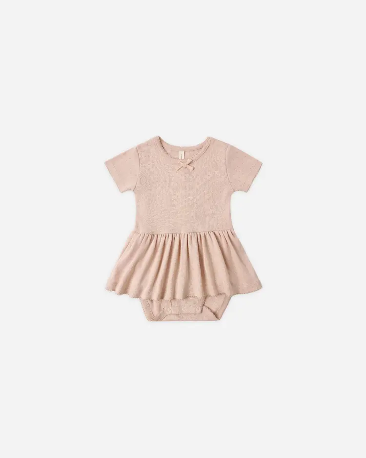 Pointelle Skirted Bodysuit Melon