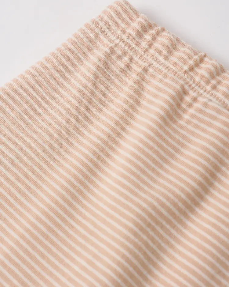 Quincy Mae Drawstring Pant Micro Stripe