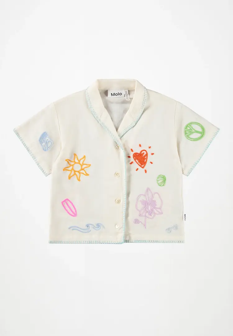 Molo Rosalle Shirt - Whitecap