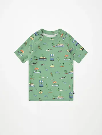 Molo Neptune Swim Shirt - Alien Vaca
