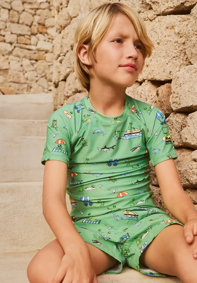 Molo Niko Swim Short - Alien Vaca