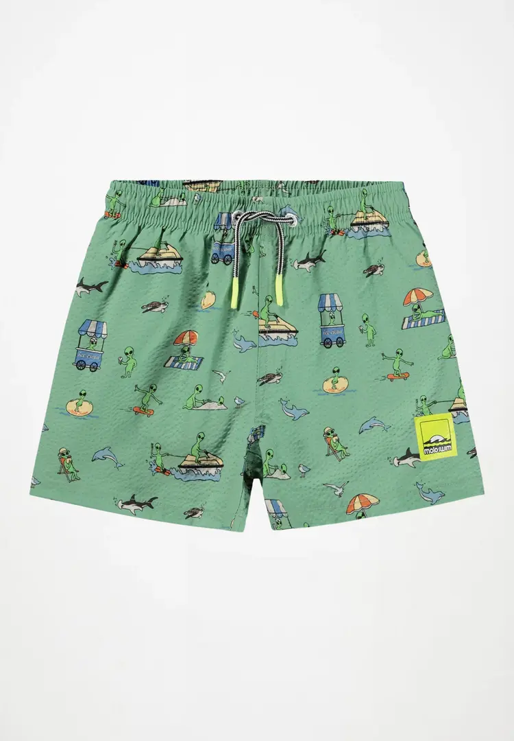 Molo Niko Swim Short - Alien Vaca