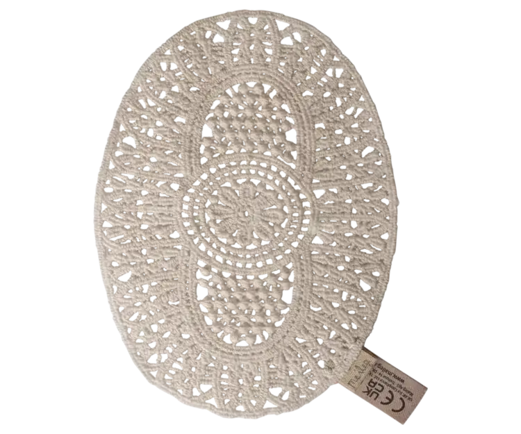 Maileg Lace Rug, Mouse