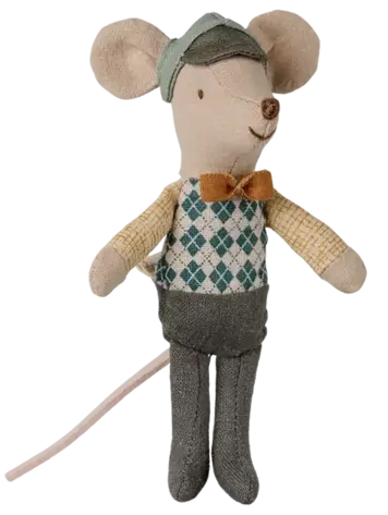 Maileg Driver Mouse, Little Brother