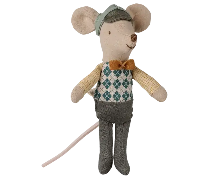 Maileg Driver Mouse, Little Brother