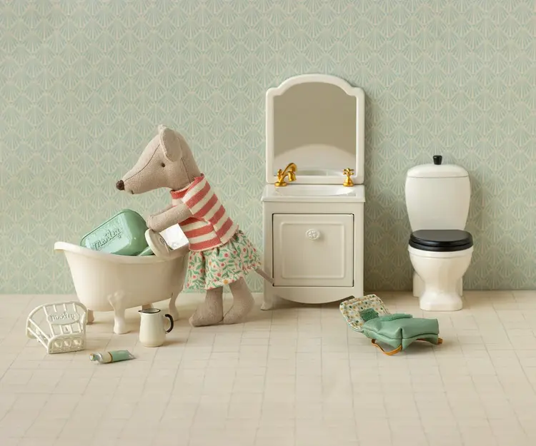 Maileg Tricycle Mouse, Big Sister - Green