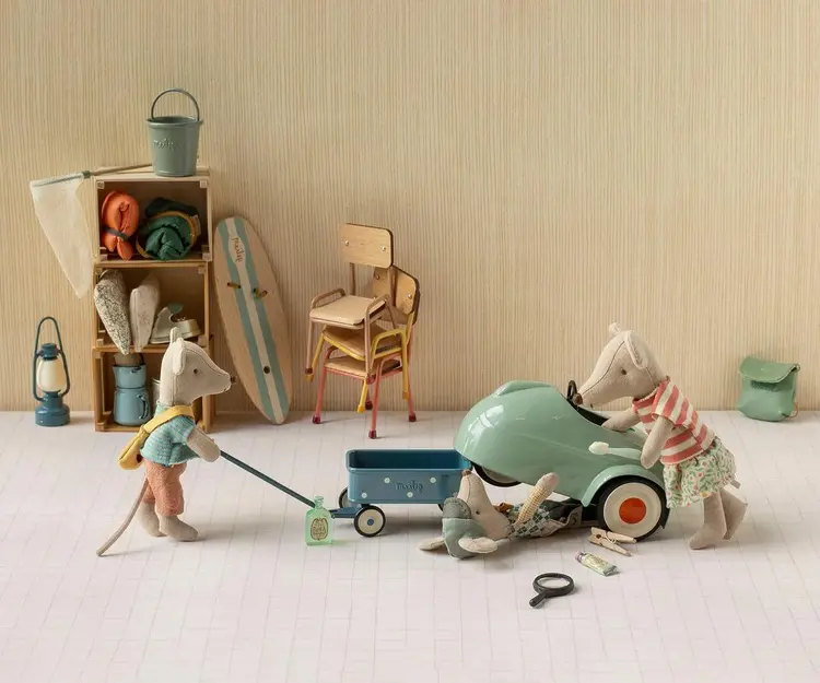 Maileg Car, Mouse - LT MINT