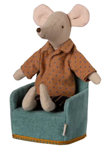 Maileg Folding Chair, Mouse - MINT