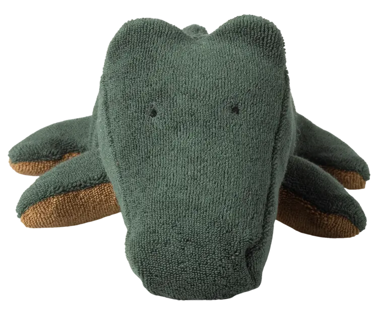 Maileg Safari Friends, Crocodile, Small - FOREST GREEN