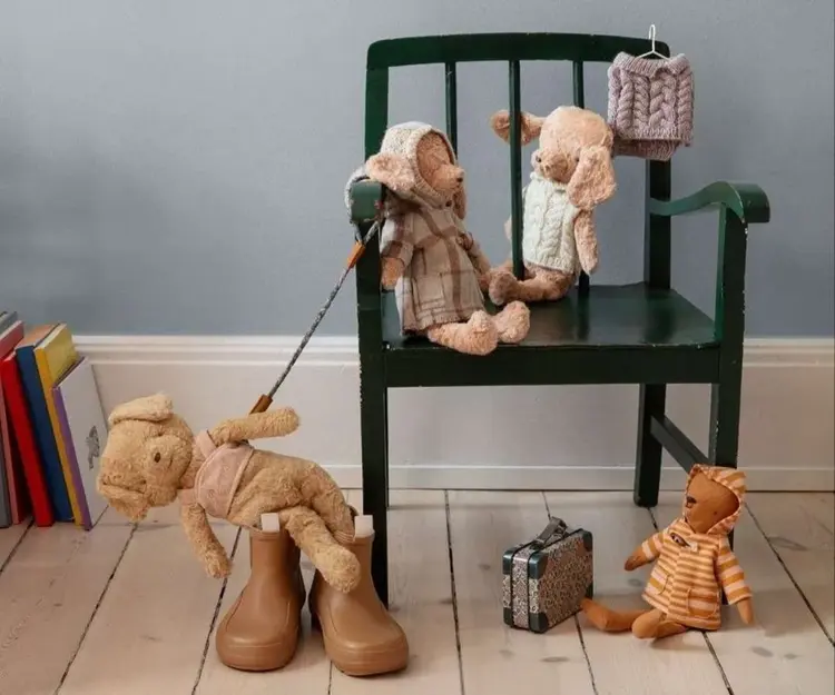 Maileg Dog, Vintage Plush - SOFT SAND