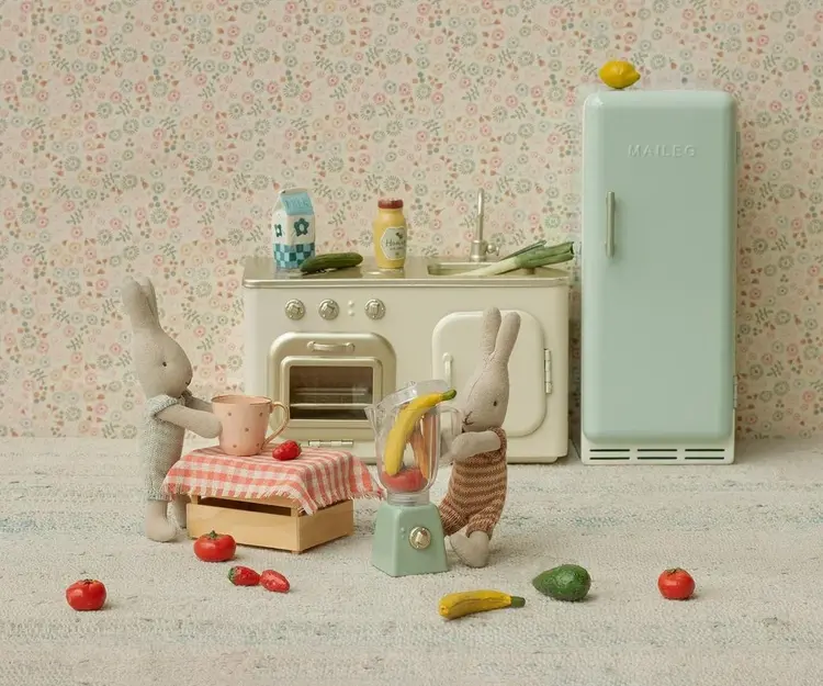 Maileg Veggies & Fruits, Miniature (In Wooden Box)