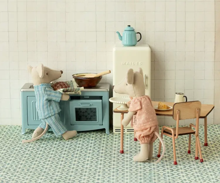 Maileg Kitchen, Mouse - BLUE