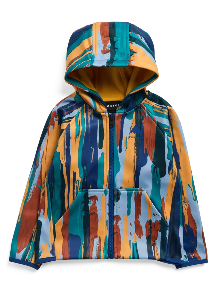 Burton Toddlers' Crown Weatherproof Full-Zip Fleece- Paint Stripe