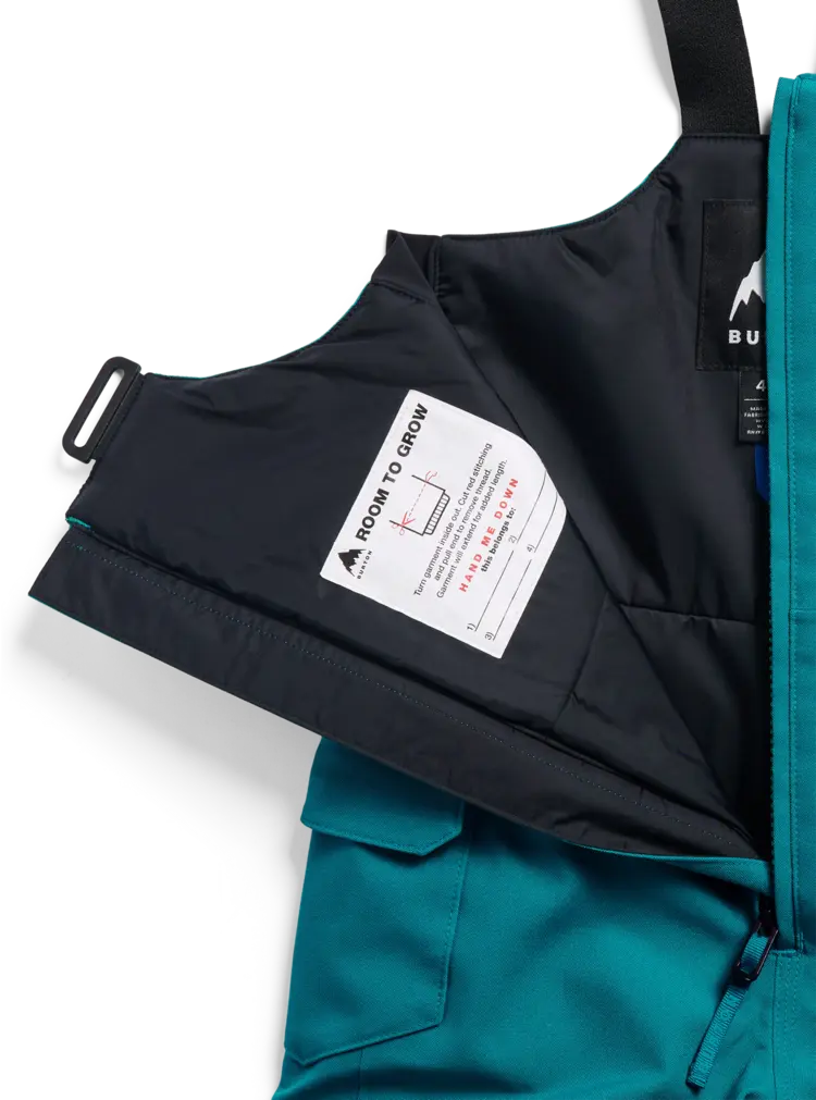 Burton Toddlers' Maven 2L Bib Pants- Pacific Teal
